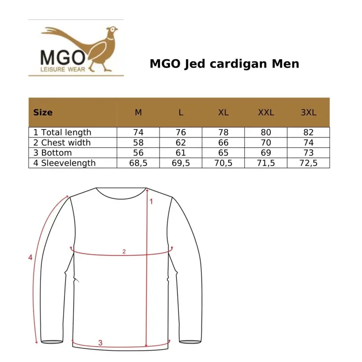 Jed - Heren vest - Shirt Collar