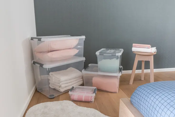 Curver Handy+ Opbergbox - 15L - 4 stuks