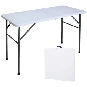 Goliving Inklapbare Tafel – 122x60x74cm
