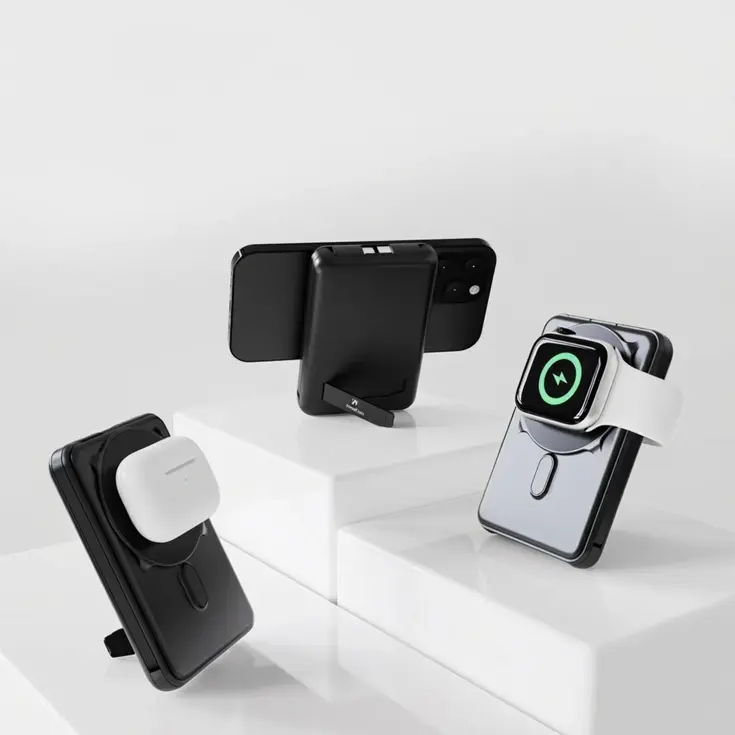 4-in-1 MagSafe Powerbank - 10.000 mAh