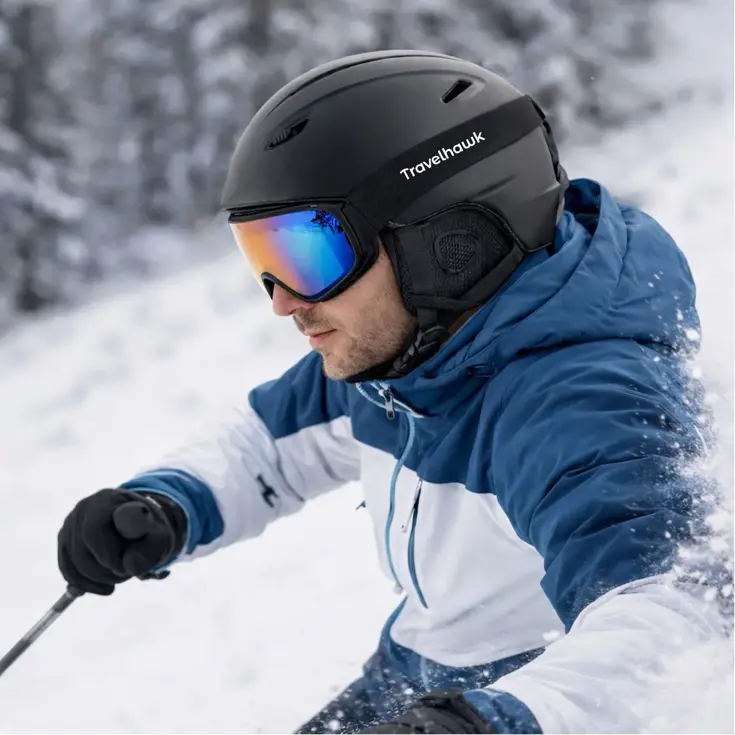 Skihelm - Unisex - S/M