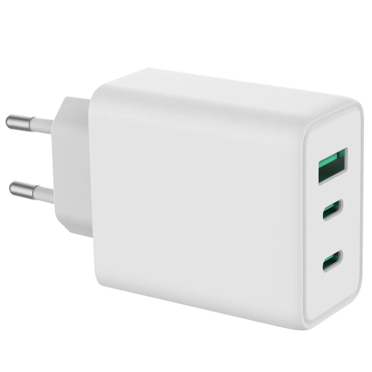 Accezz  Wall Charger USB-C en USB  65 Watt  Wit main product image