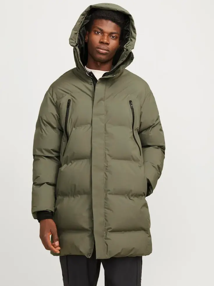 Heren Alpha Long Puffer