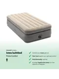 Luchtbed - Intex - 1P - 99x191 + Pomp