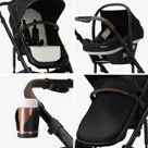 Noa Kinderwagen 3-in-1 - met autostoel - Deryan