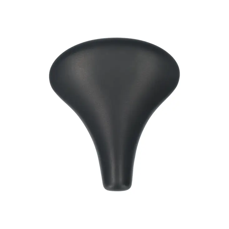 Zwart Unisex Fietszadel voor Tour- en Stadsfietsen