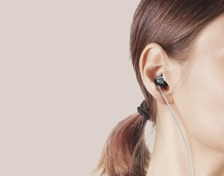 Bedrade in-ear oortelefoon - Afstandsbediening