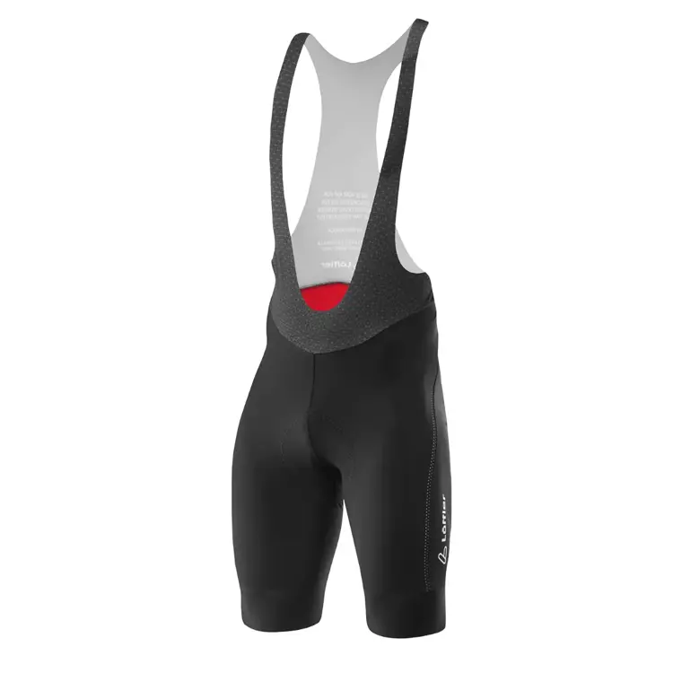 Loeffler fietsbroek met bretels Hotbond heren