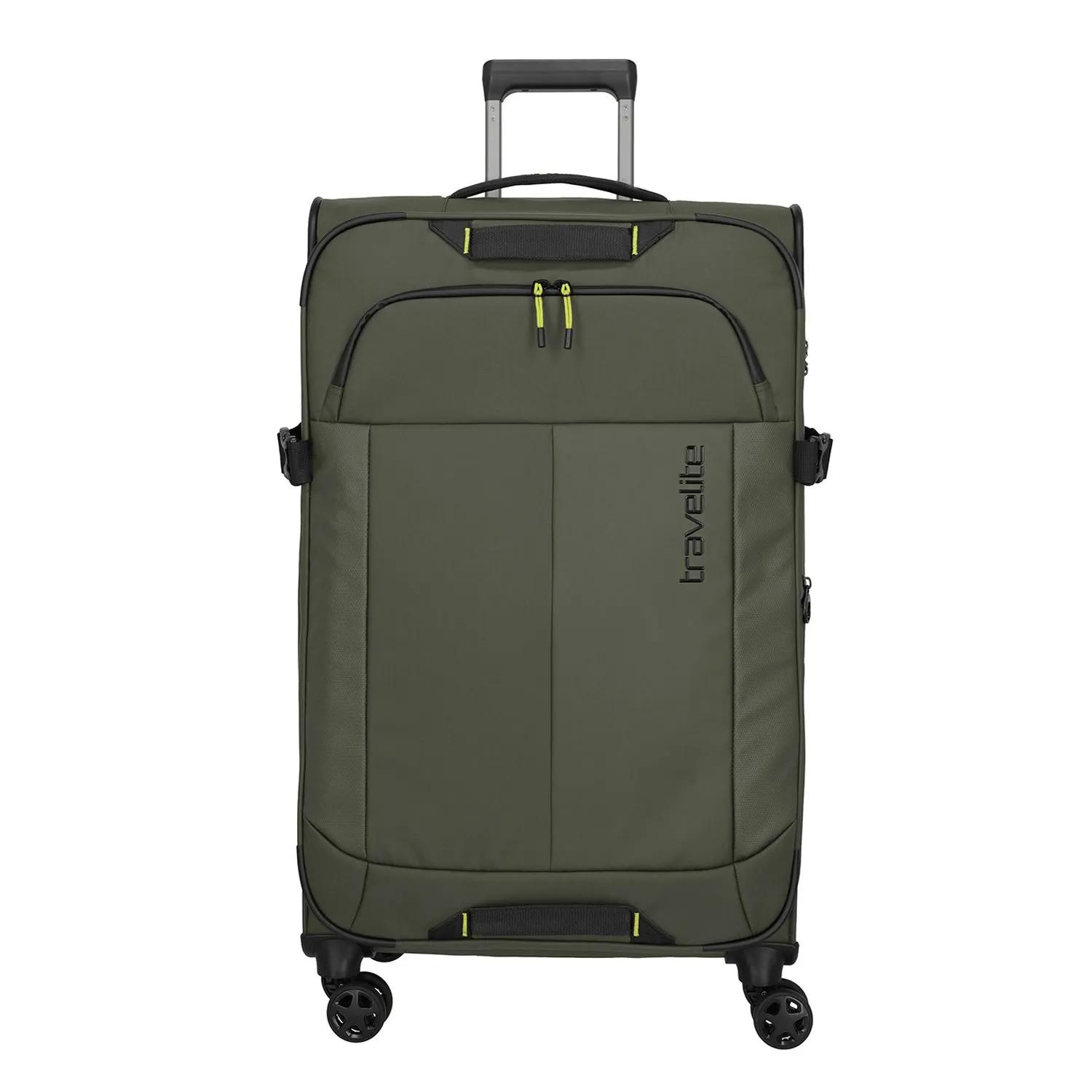 Travelite  Briize 4W Trolley L khaki  Groen main product image