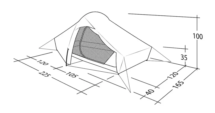 Robens Chaser 2 - 2P Tent