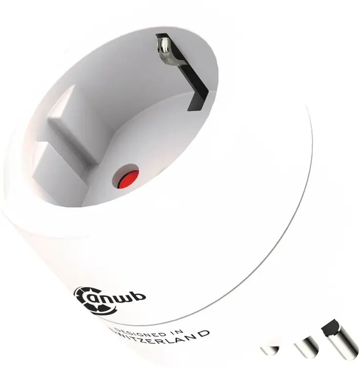 Adapter Zwitserland/Italië/Brazilië - ANWB 