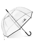 Doorzichtige Koepelparaplu