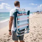 Opvouwbare strandstoel verstelbaar