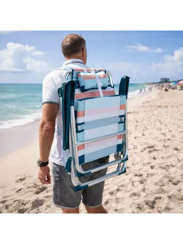 Opvouwbare strandstoel verstelbaar