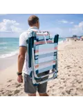 Strandset 3-Delig – stoel + ligbed + Koeltas