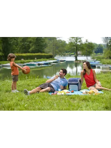 Fold 'n Cool Koeltas -20 Liter- Blauw/grijs