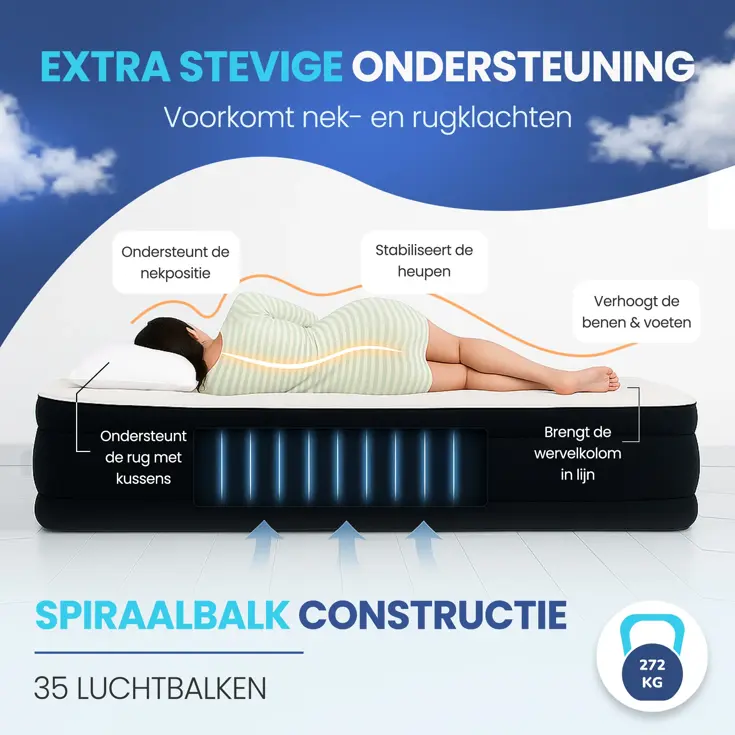 FLOAT Tweepersoons luchtbed - VersaVento