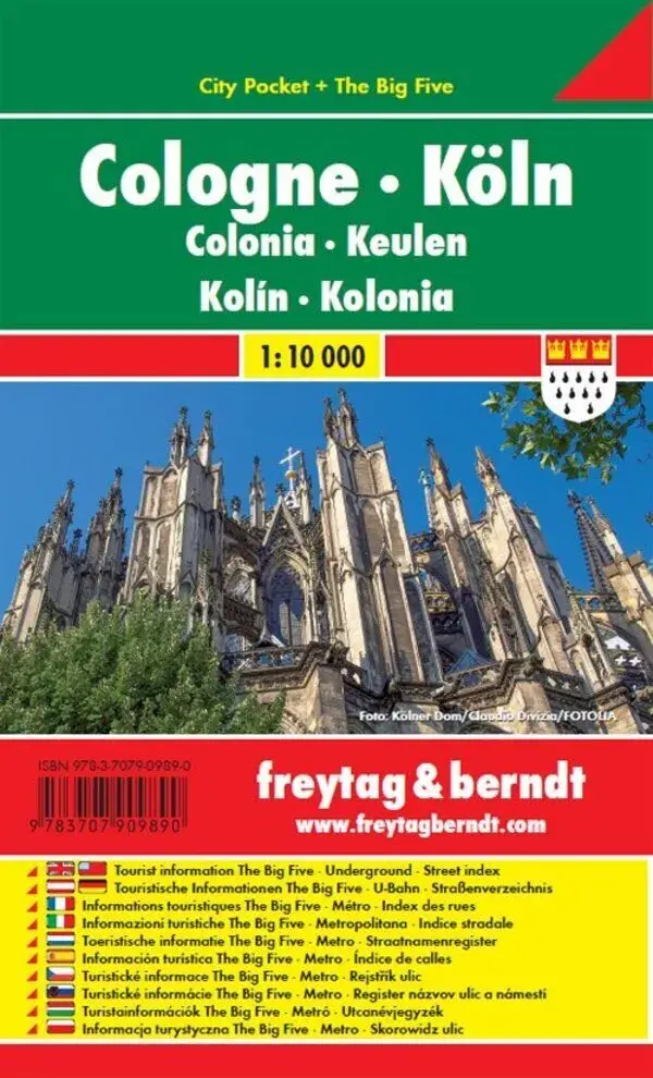 Freytag & Berndt City Pocket Map Keulen