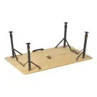 Campout Campingtafel - 120x70x70cm - Bamboe