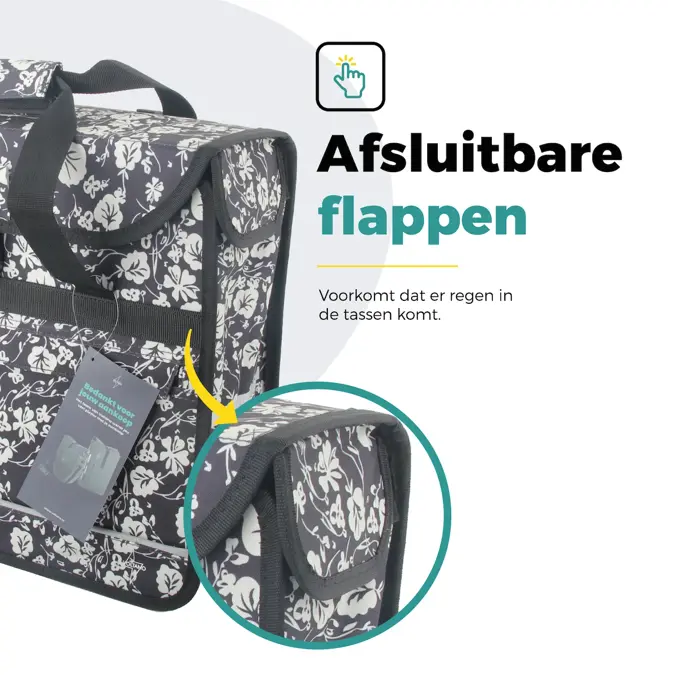 Voltano Voorgevormde Enkele Fietstas