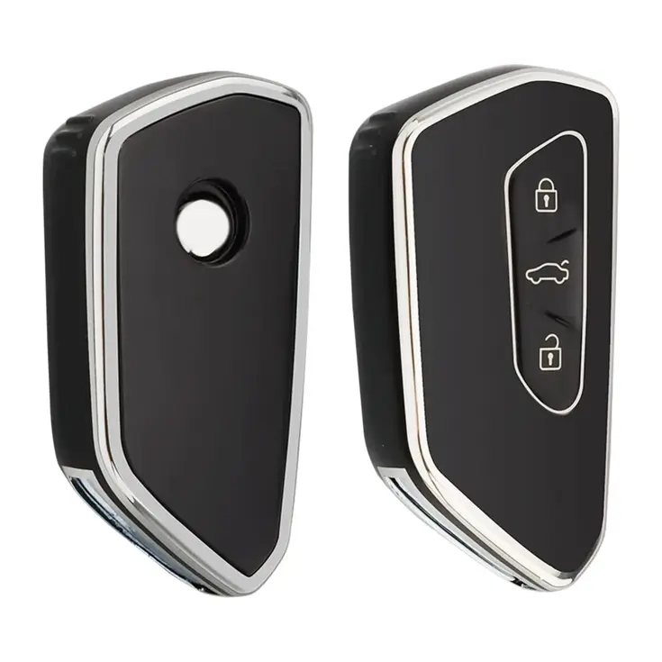 TPU Sleutelhoesje voor Volkswagen zwart G3