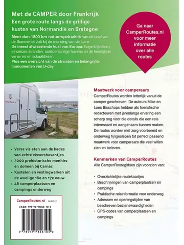 Met de Camper door Frankrijk - Kustroute Normandië & Bretagne