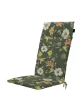 Julliete - Tuinstoelkussen Hoge Rug - Set van 4