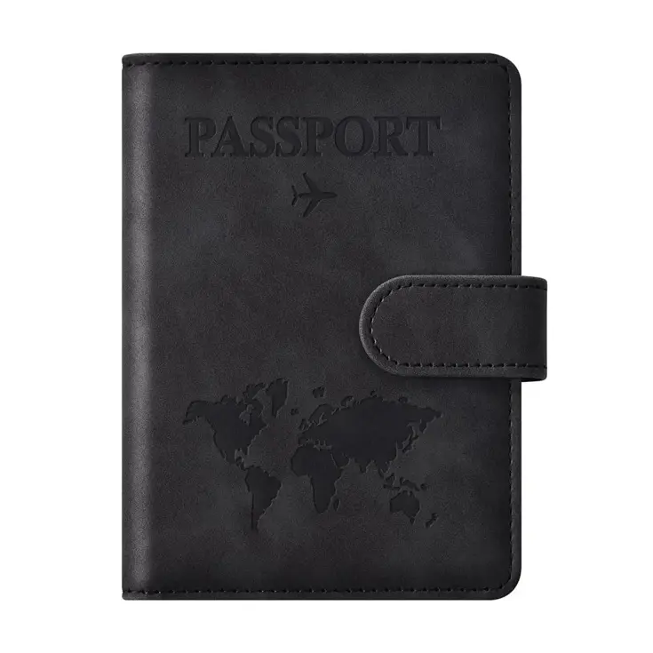 Paspoorthoesje RFID Travel Wallet Zwart