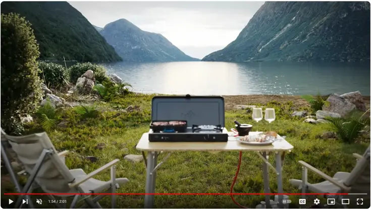 CADAC - 2 Cook Turbo FFD Deluxe Kooktoestel