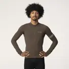 Solid Fietsshirt Lange Mouwen Performance  Heren