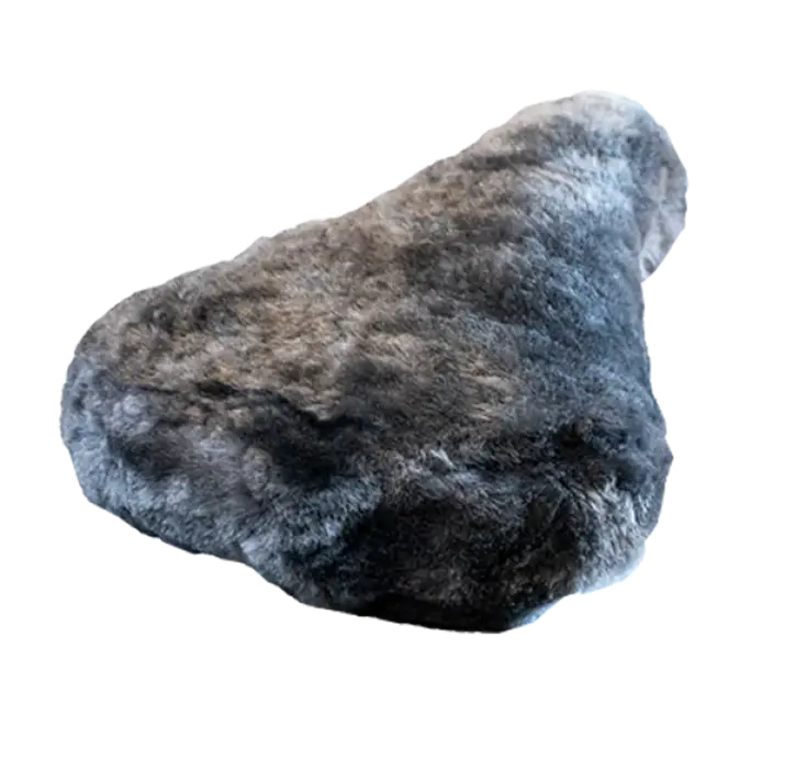 Zadeldek Schapenvacht – Antraciet