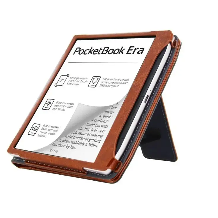 Ereader Hoesje - Luxe strap Case Pocketbook Era