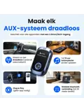 Bluetooth Receiver - BT 5.4 - AUX - Handsfree
