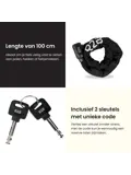Stevig ART2 Fietsslot voor E-bike - 100 cm