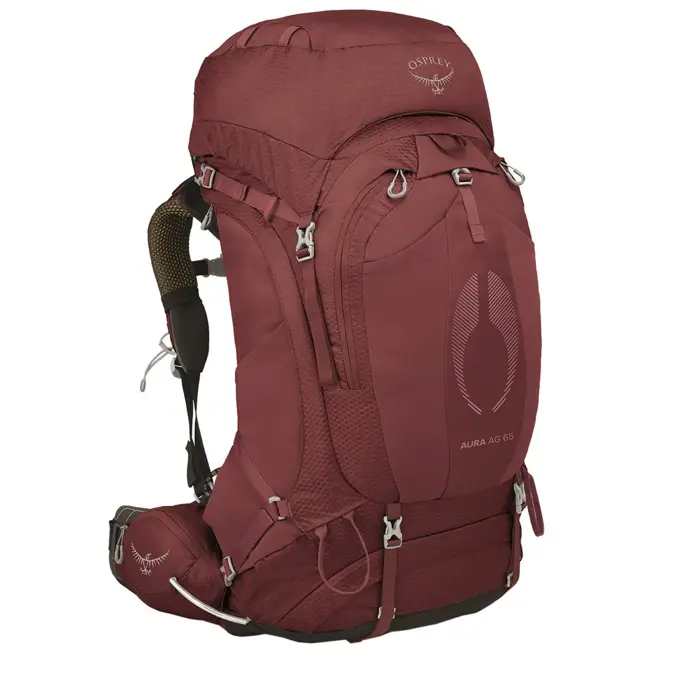 Osprey Aura AG 65 WM/L berry sorbet red