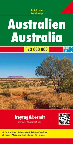 Wegenkaart Australië