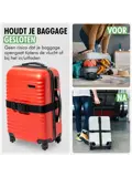 Kofferriem met Cijferslot - 2-Pack
