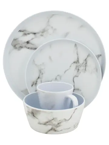 Eurotrail Serviesset Marmerlook 16-delig