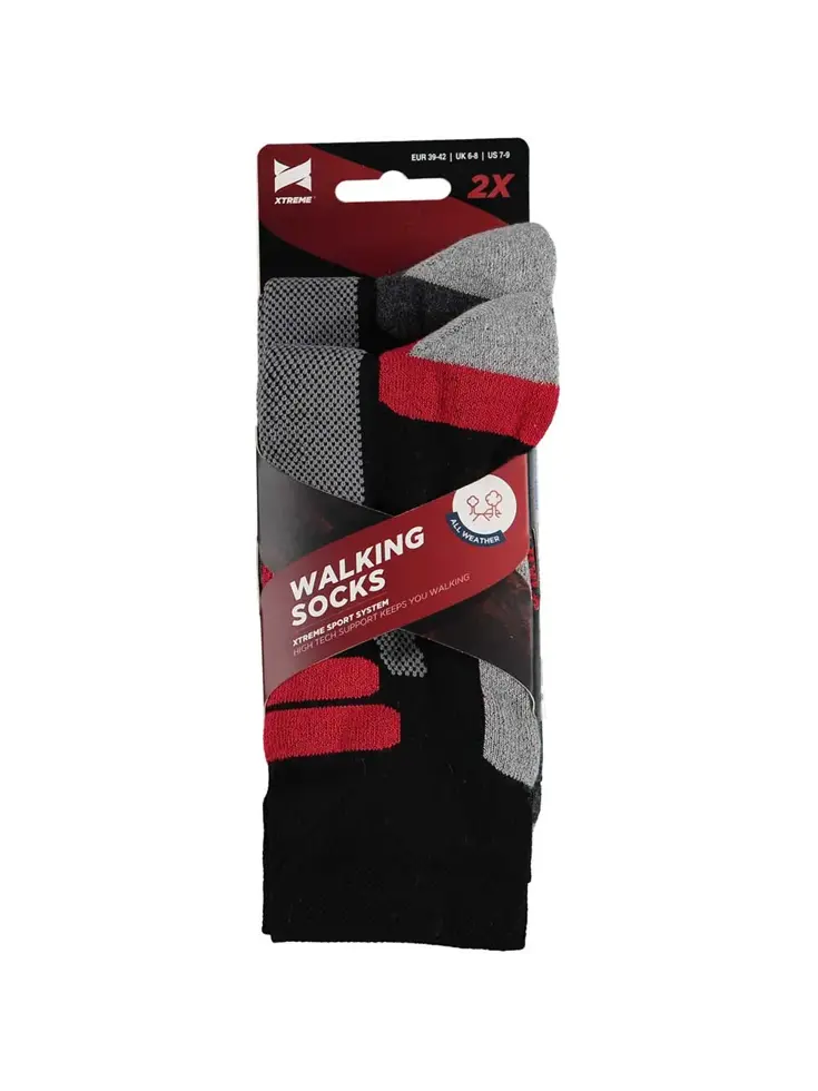 6 paar - Wandelsokken