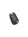 TPU Sleutelhoesje voor Citroën zwart A3B