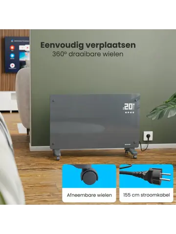 Auronic Convectorkachel - 2000W