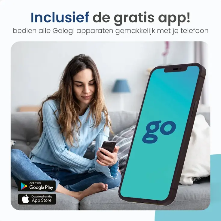 Gologi Elektrische Kachel - 2000W