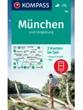 Wandelkaart WK184 München und Umgebung