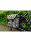 Voltano Dubbele Fietstas Floral Elegance