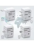 Wereldstekker 70W – 3x USB-C & 2x USB-A