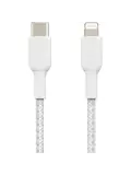 Belkin Lightning naar USB-C kabel Gevlochten