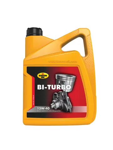 Kroon-Oil motorolie Bi-Turbo 15W-40 5 Liter