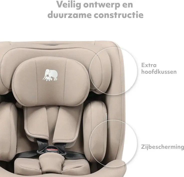 Clyde i-Size Autostoel – 40-150 cm - Groep 0/1/2/3