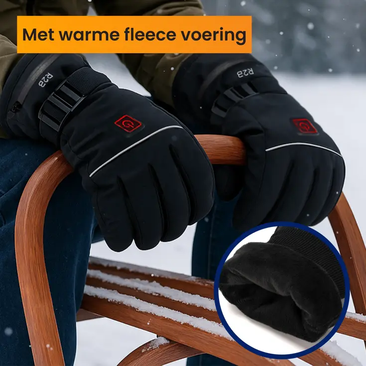 Verwarmde Handschoenen oplaadbaar