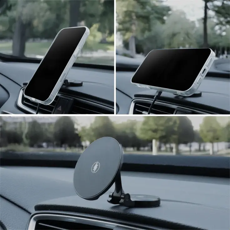 Telefoonhouder met MagSafe oplader